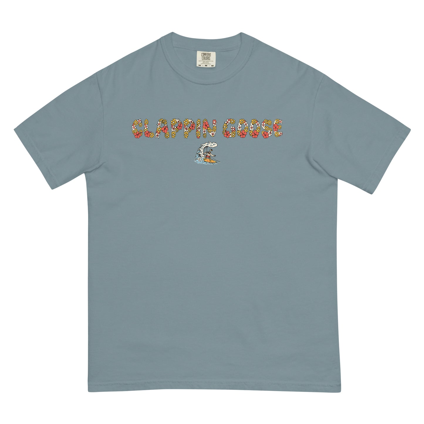 SURFING GOOSE TEE - BLUE