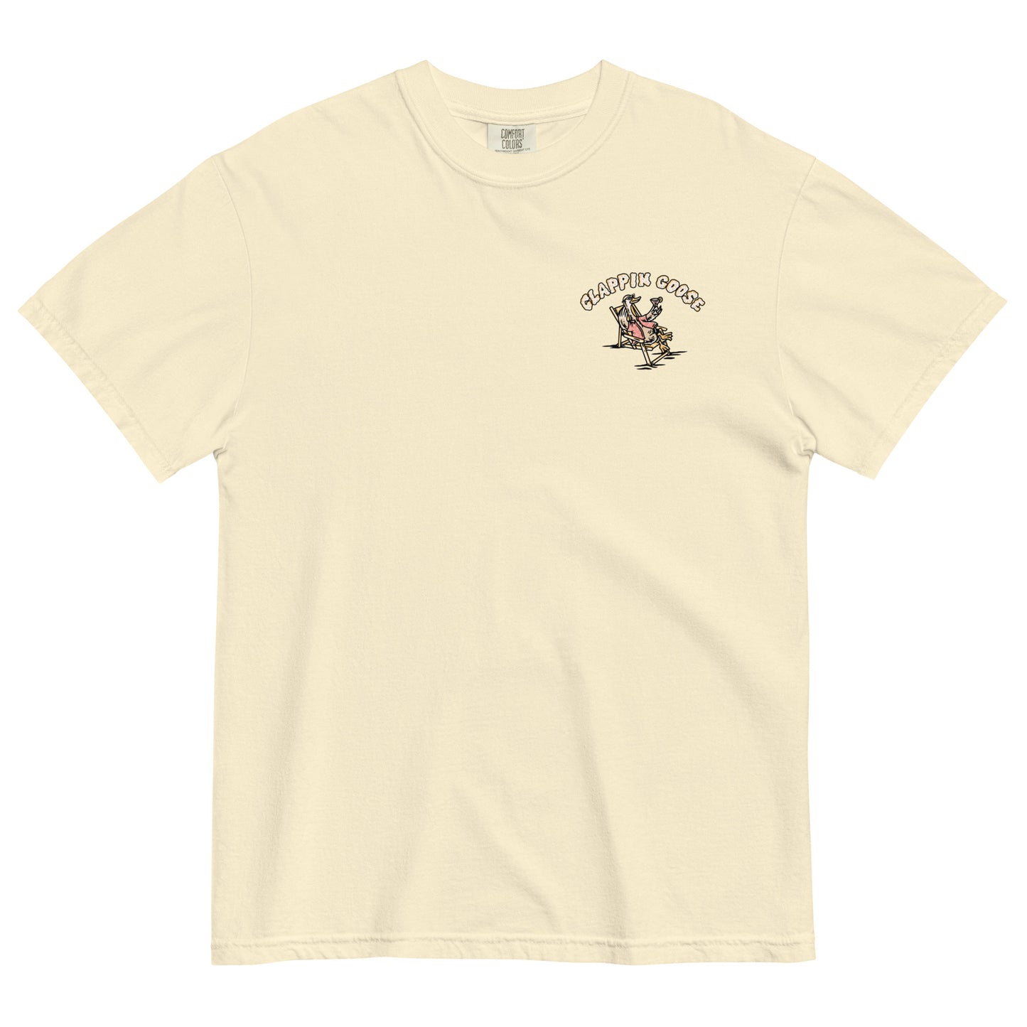 BEACH GOOSE TEE - SAND