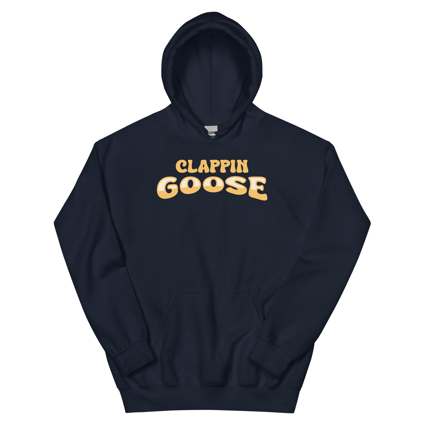 CAMPING GOOSE HOODIE - NAVY