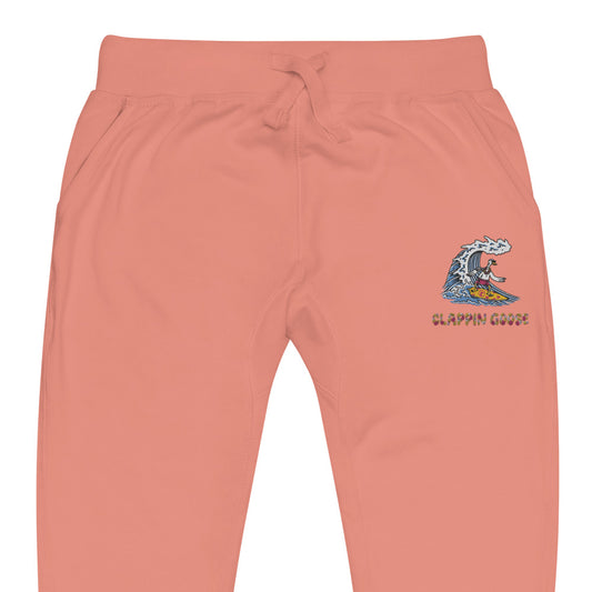 SURFING GOOSE JOGGERS - SALMON