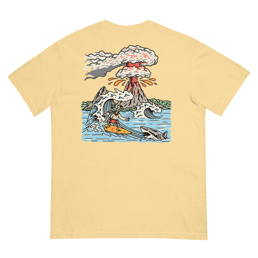 SURFING GOOSE TEE - YELLOW