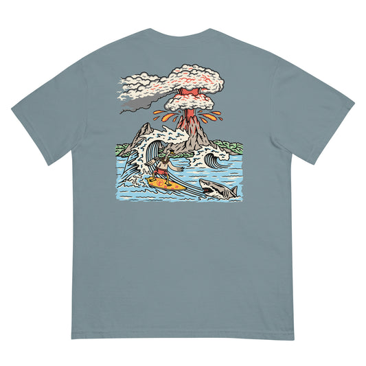 SURFING GOOSE TEE - BLUE