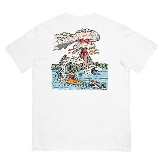 SURFING GOOSE TEE - WHITE