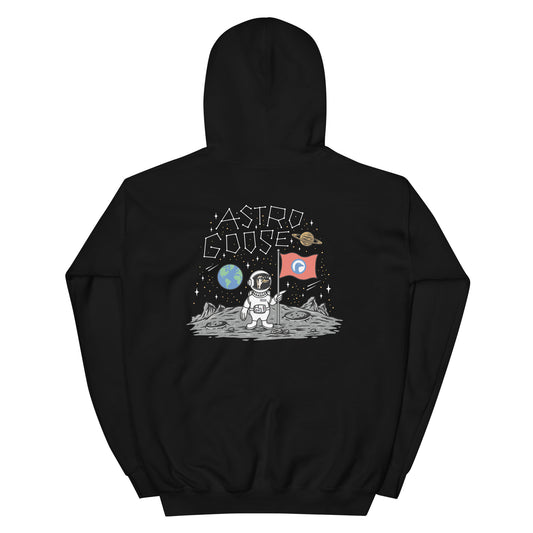 ASTRO GOOSE HOODIE - BLACK