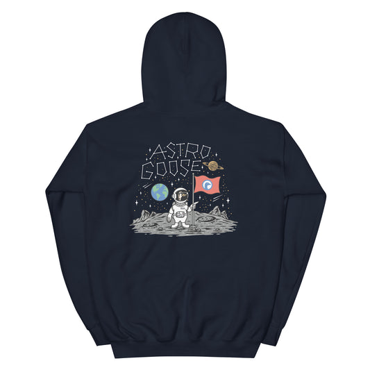 ASTRO GOOSE HOODIE - NAVY