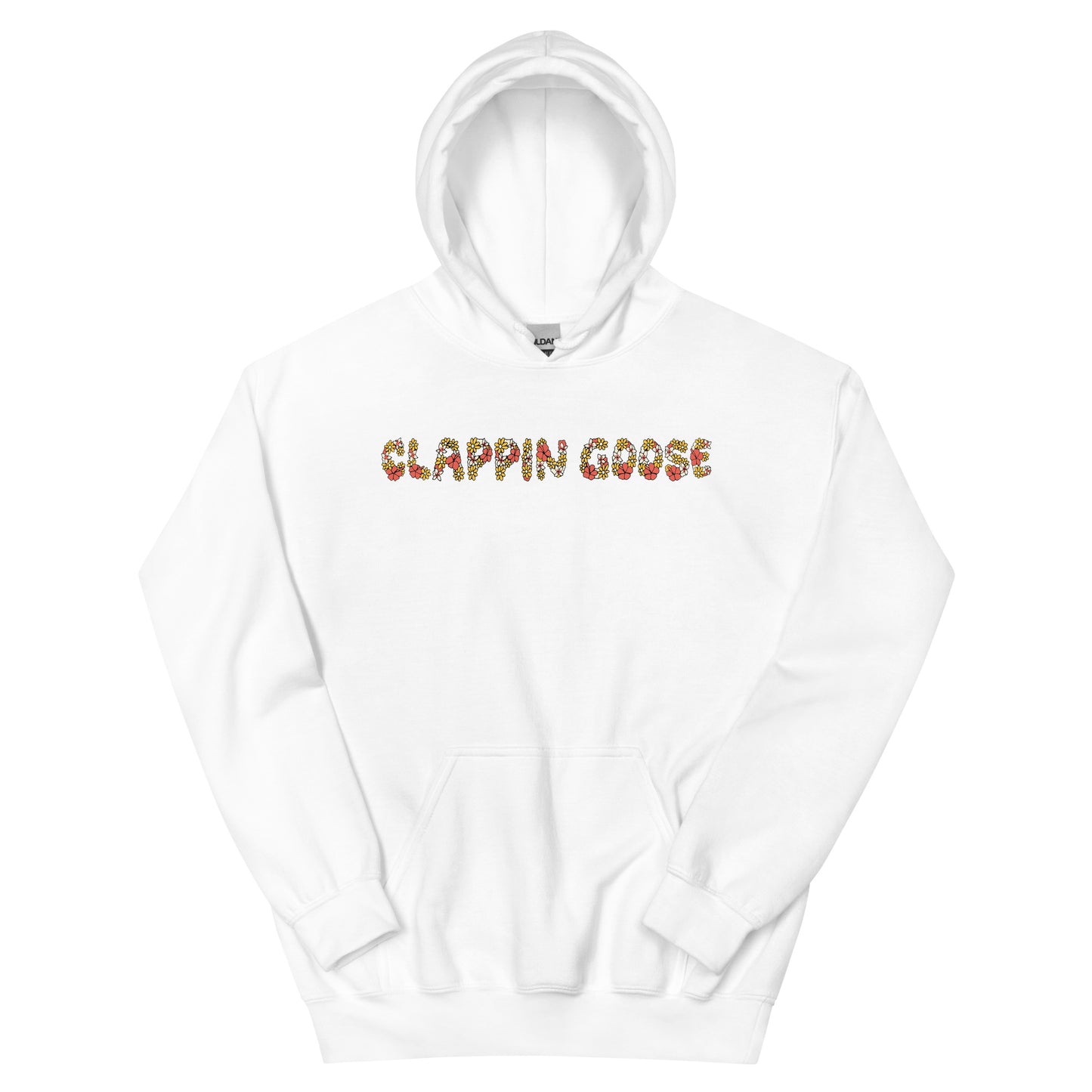 SURFING GOOSE HOODIE - WHITE